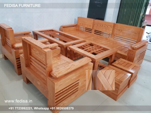 Wooden Sofa Set Wooden Living Room Sets With Tables No-12523 Urban Ladder Wooden Sofa