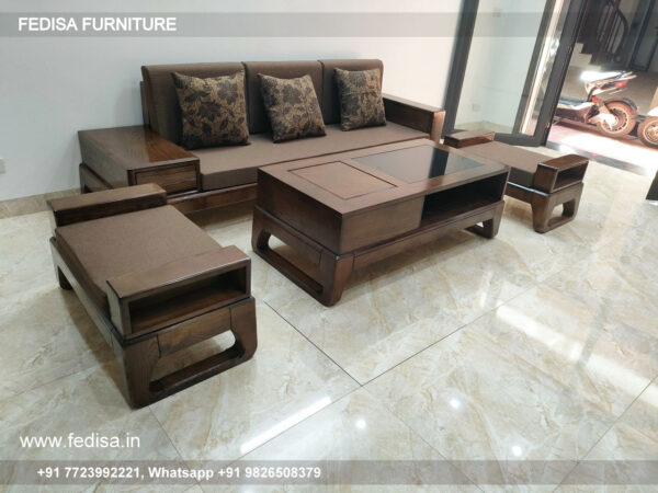 Wooden Sofa Set Wooden Sofa 3 Set No-12534 97 Seater Wooden Sofa Set