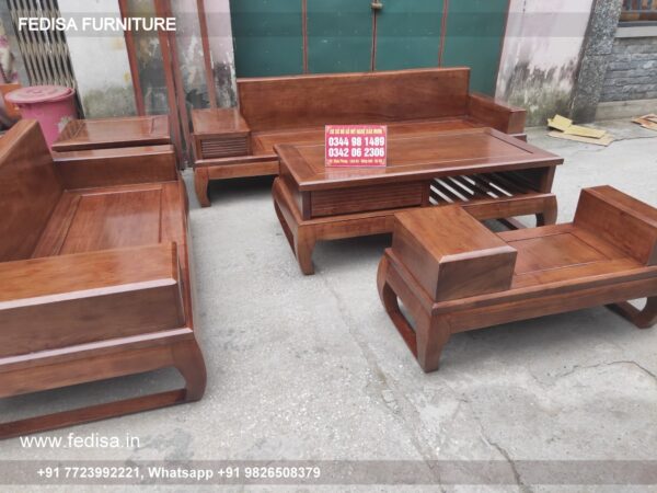 Wooden Sofa Set Wooden L Shape Sofa Damro No-12569 Amazon Wooden Sofa Set