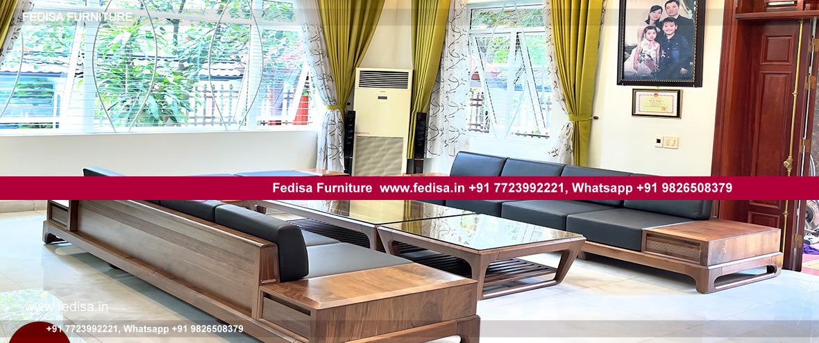 Wooden Sofa Set Wooden Simple L Shape Sofa No-12611 Modern Wooden Sofa Set