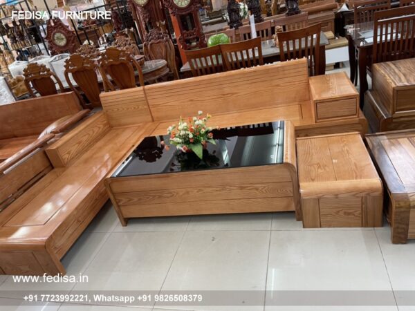 Wooden Sofa Set Wooden Fluffy Sofa Set No-12707 Wooden Sofa Set