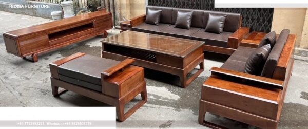 Wooden Sofa Set Wooden High Quality Sofa Set No-12708 Wooden Sofa Set Price