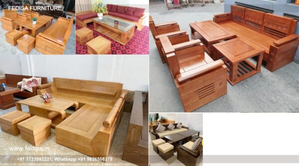Wooden Sofa Set Wooden Glam Sofa Set No-12742 Best Wooden Sofa