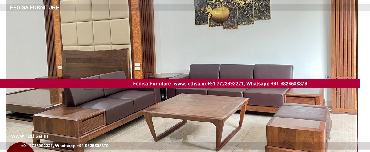 Wooden Sofa Set Wooden Ivory Leather Sofa Set No-12755 Wooden Sofa Set Price Below 20026