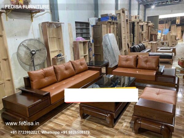Wooden Sofa Set Wooden Floral Sofa Bed No-12786 Wooden Sofa Cushion Set