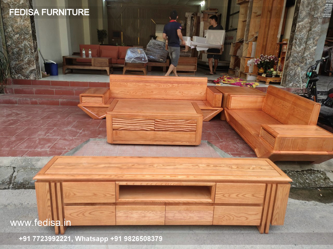 Wooden Sofa Set Wooden Godrej Interio Sofa L Shape No-12810 Wooden Sofa Set Below 5027