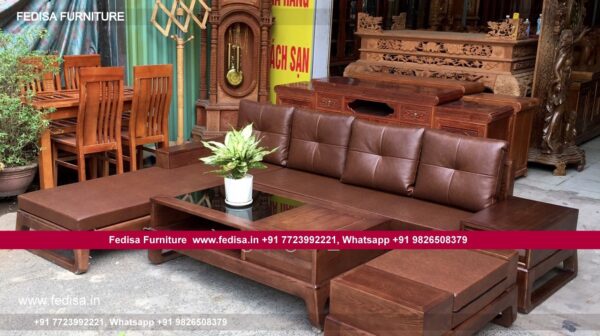 Wooden Sofa Set Wooden L Shape Sofa Set Online No-12820 Wooden Sofa Set Price Below 20027