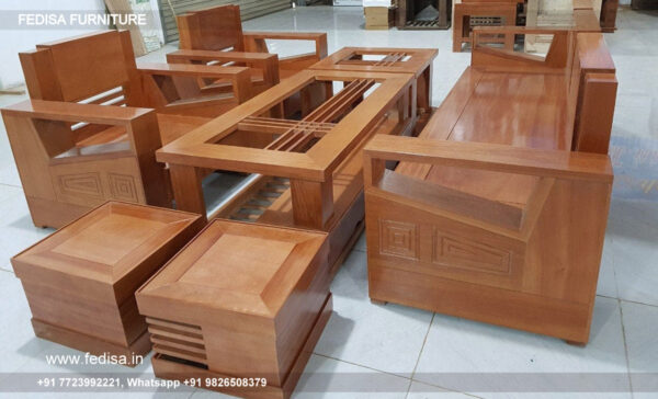 Wooden Sofa Set Wooden L Sofa Set No-12939 Wooden Sofa Set Price Below 20010