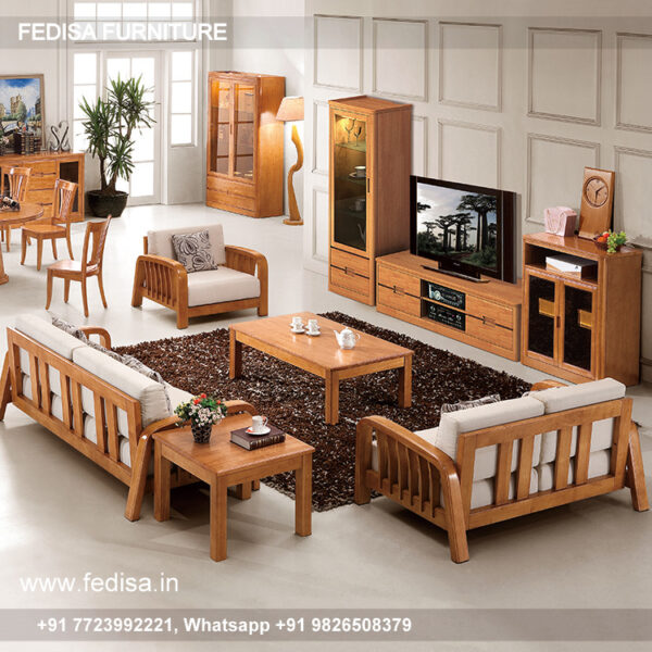 Wooden Sofa Set Wooden Sofa Set Under 10010 No-12941 Wooden Setty Set