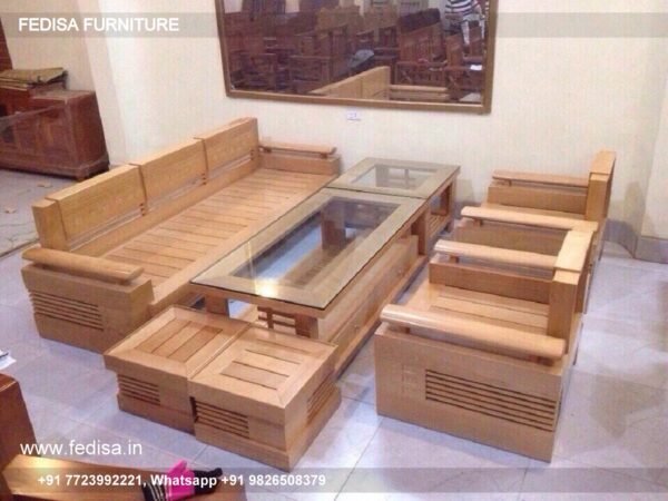 Wooden Sofa Set Wooden Single Seat Sofa No-12976 14 Seater Wooden Sofa Below 10000
