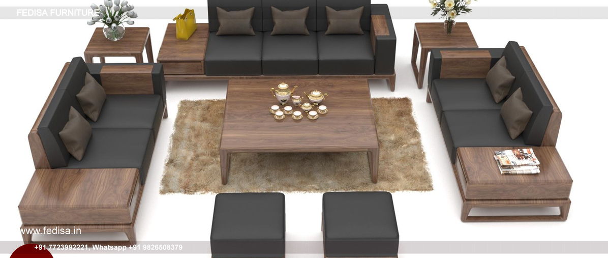 Wooden Sofa Set Wooden Evok Sofa Set No-13113 Wooden Street Sofa Set