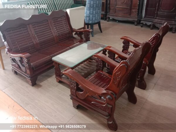 Wooden Sofa Set Wooden Sheesham Sofa Set No-13152 Wooden Sofa Set Price
