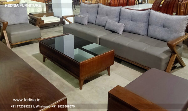 Wooden Sofa Set Wooden Teal Sofa Set No-13153 Wooden Corner Sofa