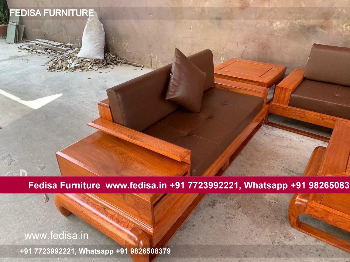 Wooden Sofa Set Wooden Sectional Couch Set No-13322 Godrej Wooden Sofa