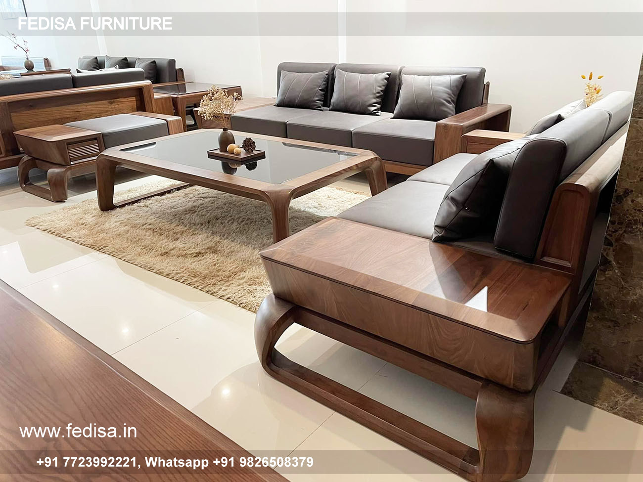 Wooden Sofa Set Wooden Urban Ladder Sofa Set No-13324 Wooden Sofa 5 Seater