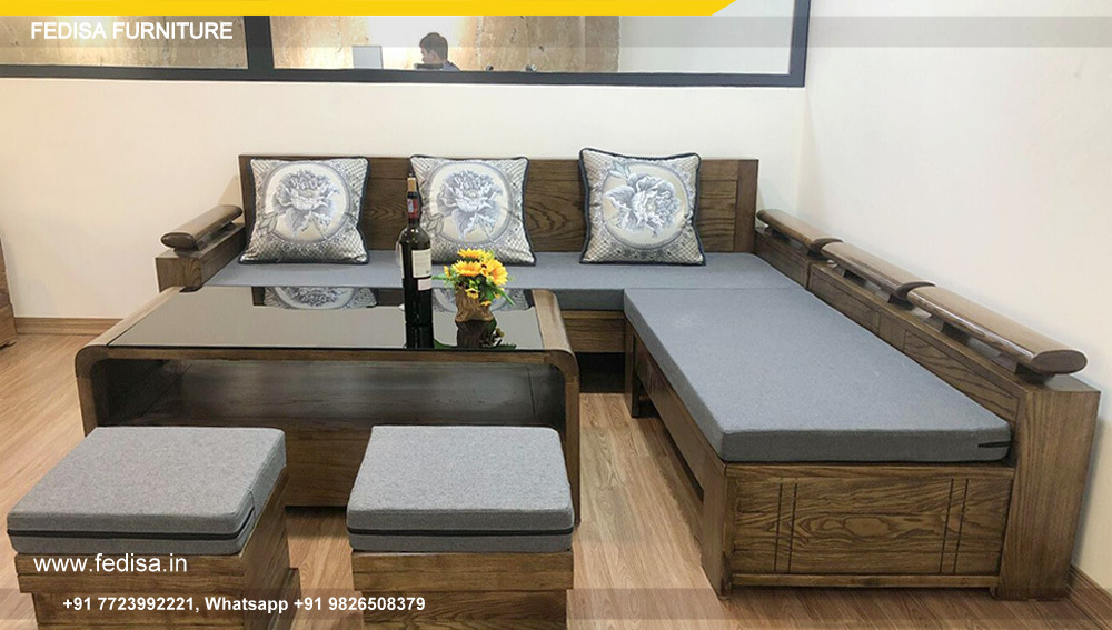 Wooden Sofa Set Wooden Three Seater Sofa Set No-13325 Wooden Sofa Set Near Me