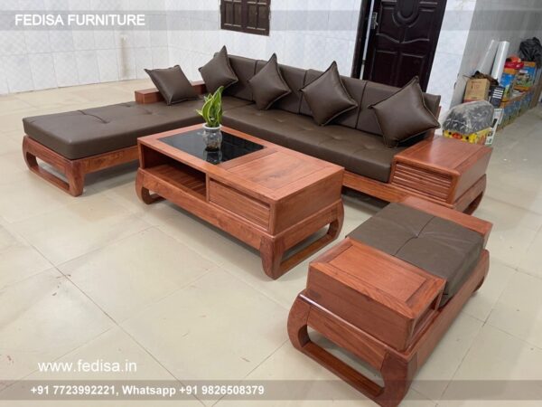 Wooden Sofa Set Wooden Mini Corner Sofa Set With Storage No-13453 Royal Wooden Sofa Set