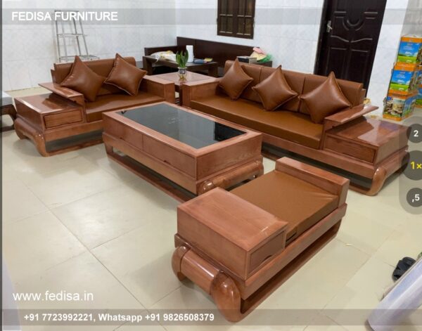 Wooden Sofa Set Wooden Light Blue Sofa Set No-13456 Cushion For Wooden Sofa Set