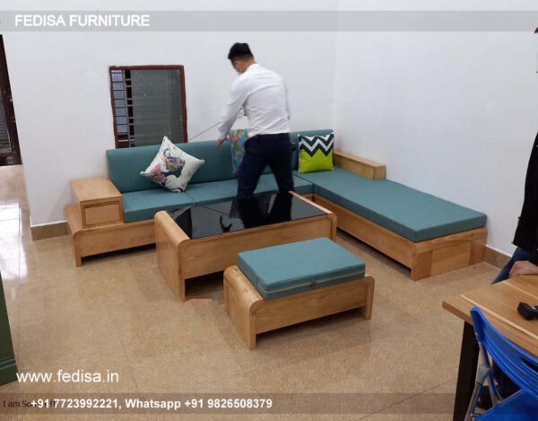 Wooden Sofa Set Wooden Blue Sofa Set Living Room No-13542 Wooden Sofa Set Price