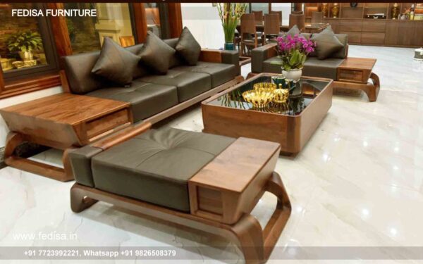 Wooden Sofa Set Wooden Small Couch Set No-13623 Wooden Sofa Set For Living Room
