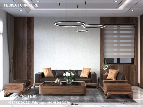 Wooden Sofa Set Wooden Set Of Sofa No-13704 Wooden Royal Sofa Set