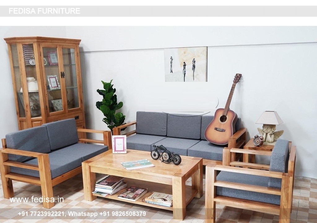 Wooden Sofa Set Wooden Pascal 4 Seater Sofa Set No-13706 Best Wooden Sofa