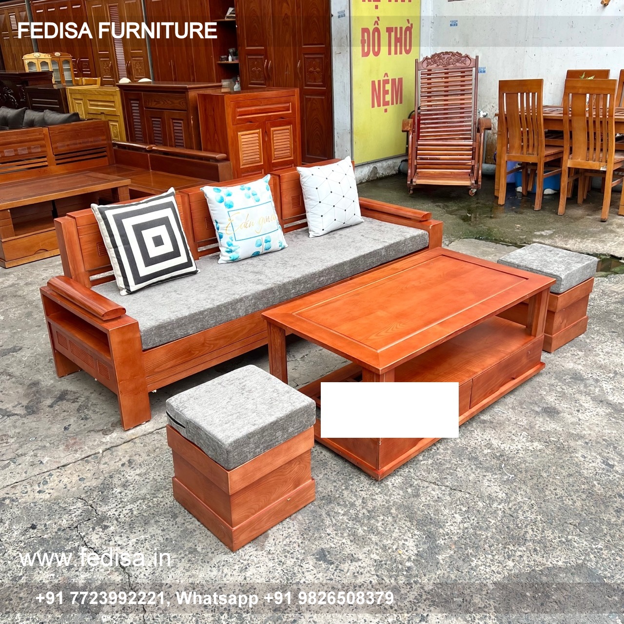 Wooden Sofa Set Wooden Steel Pipe Sofa Set No-13782 Wooden Sofa Frame Manufacturers