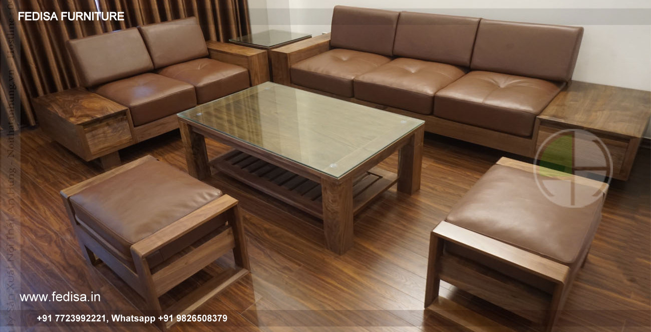 Wooden Sofa Set Wooden Living Room Sets With Tables No-13812 Urban Ladder Wooden Sofa