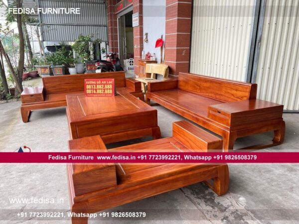 Wooden Sofa Set Wooden Sofa Set With Tea Table No-13917 Royal Oak Wooden Sofa Set