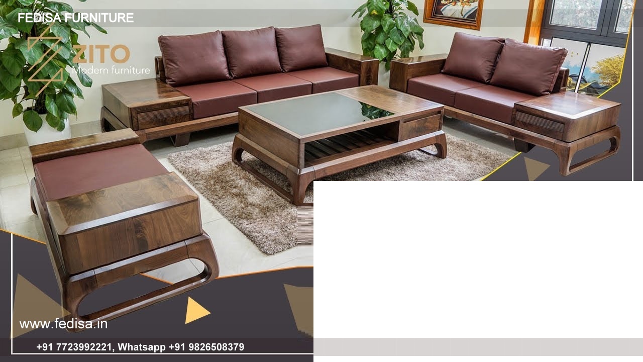 Wooden Sofa Set Wooden 16 Seater Wooden Sofa Set No-14091 30 Seater Wooden Sofa Set