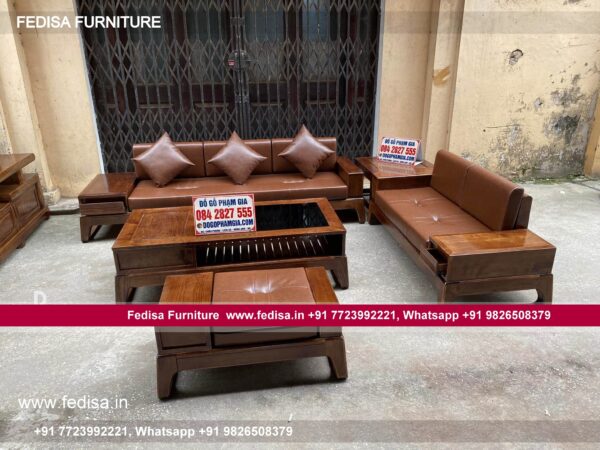 Wooden Sofa Set Wooden Plush Sofa Sectional No-14093 Wooden Sofa Set Under 10028