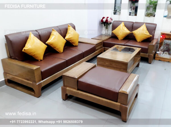 Wooden Sofa Set Wooden 15 Seater Sofa Under 15000 No-14102 Godrej Wooden Sofa