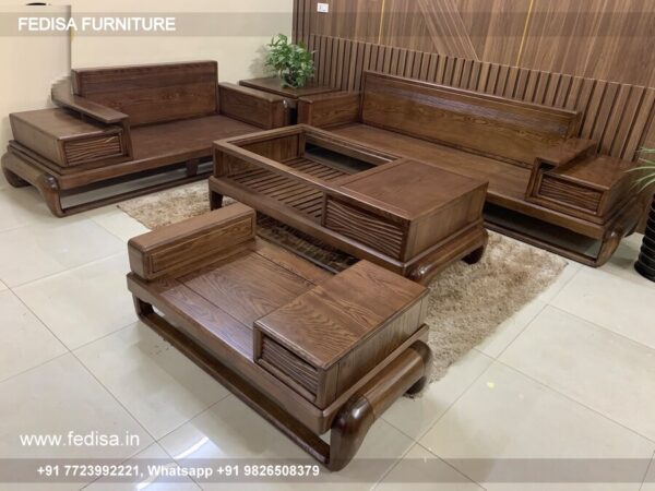 Wooden Sofa Set Wooden Latest Sofa Colors No-14114 Black Wooden Sofa Set