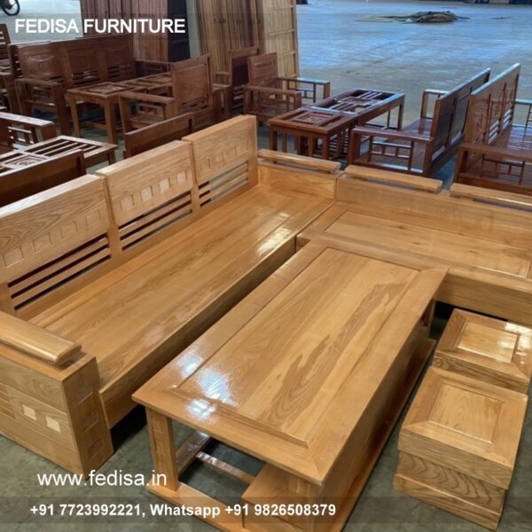 Wooden Sofa Set Wooden New Sofa Set No-14233 Black Wooden Sofa Set