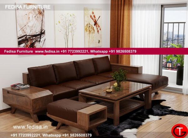 Wooden Sofa Set Wooden U Shape Sofas No-14386 Urban Ladder Wooden Sofa