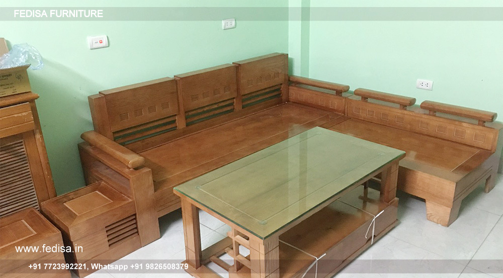 Wooden Sofa Set Wooden Black Couch Set No-14396 59 Seater Wooden Sofa Set