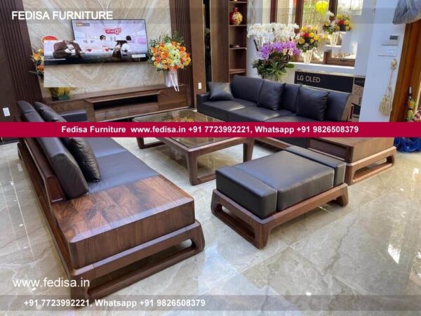 Wooden Sofa Set Wooden Corner Sofa Set Price No-14424 Wooden Frame Sofa Set