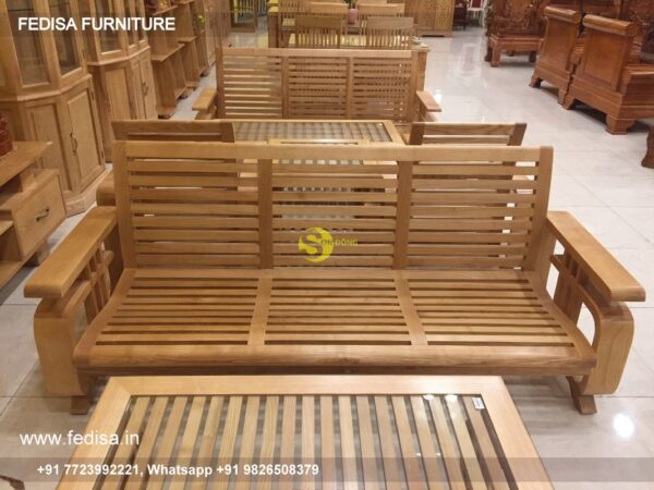 Wooden Sofa Set Wooden Teal Sofa Set No-14442 Wooden Corner Sofa
