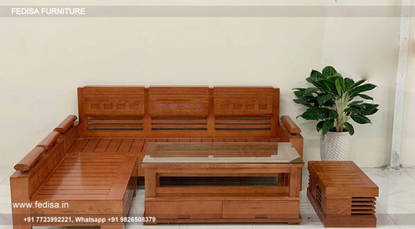 Wooden Sofa Set Wooden Orange Sofa Set No-14457 Wooden Sofa Set For Living Room