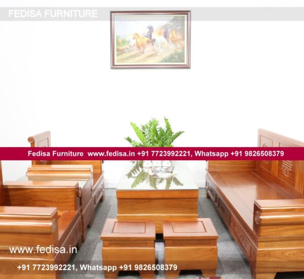 Wooden Sofa Set Wooden Long Sofa Set No-14539 Modern Wooden Sofa Set