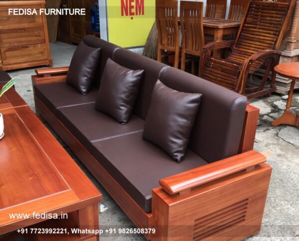 Wooden Sofa Set Wooden Arabic Style Sofa No-14657 77 Seater Wooden Sofa Set