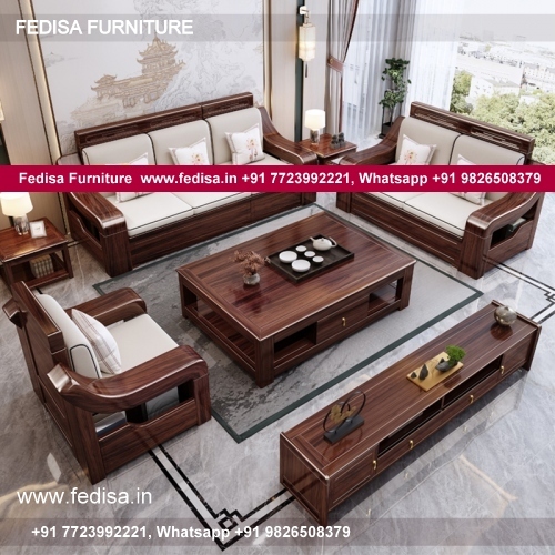 Wooden Sofa Set Wooden Plain Sofa Set No-14679 Wooden Sofa Set Near Me