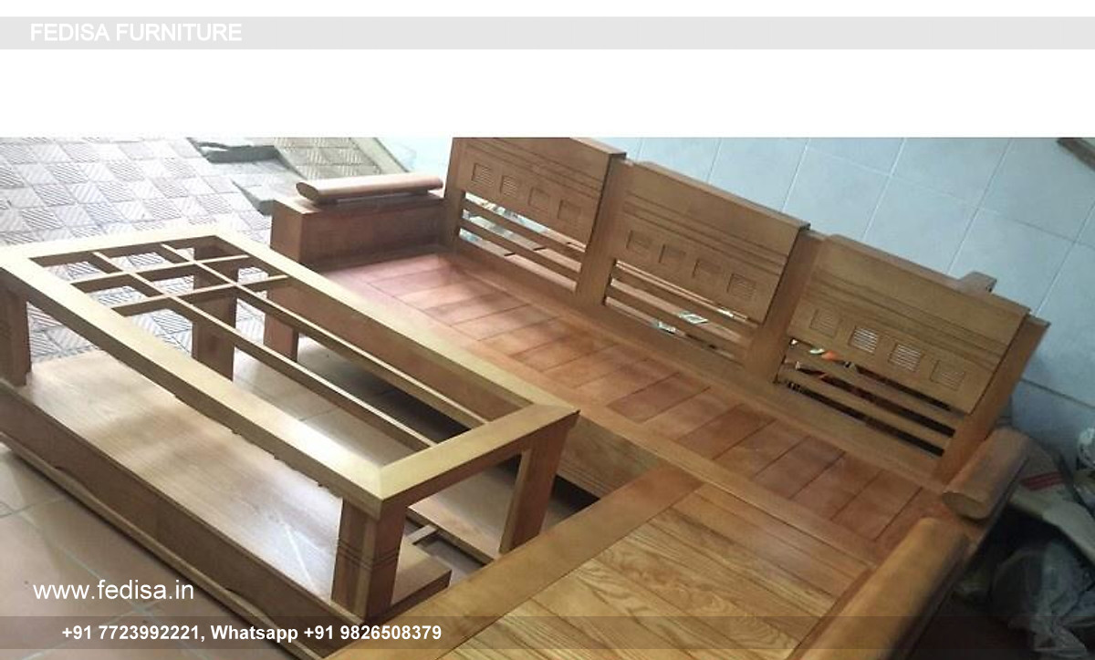 Wooden Sofa Set Wooden Red Leather Sofa Sets No-14717 Wooden Sofa Set For Living Room