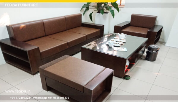 Wooden Sofa Set Wooden Bamboo Sofa Set Online No-14720 22 Seater Wooden Sofa Below 10000