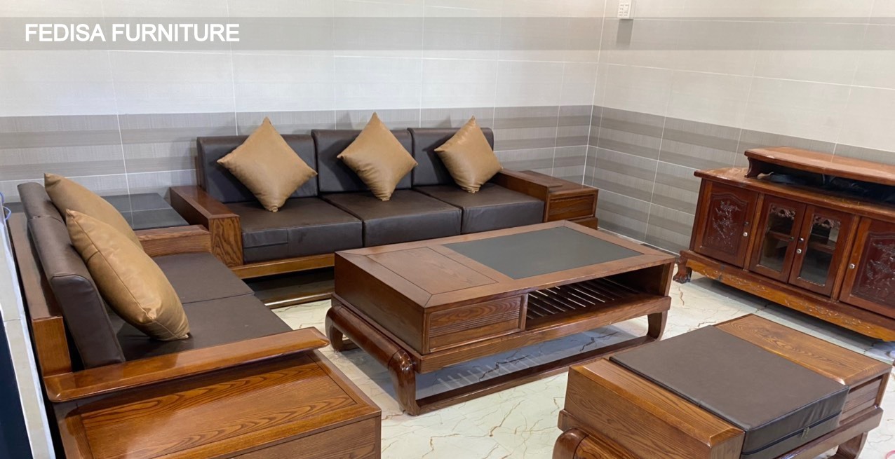 Wooden Sofa Set Wooden Corner Sofa With Table No-14741 Godrej Wooden Sofa