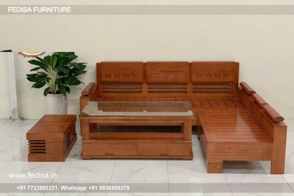 Wooden Sofa Set Wooden 15 Piece Sofa Table Set No-14786 83 Seater Wooden Sofa Set