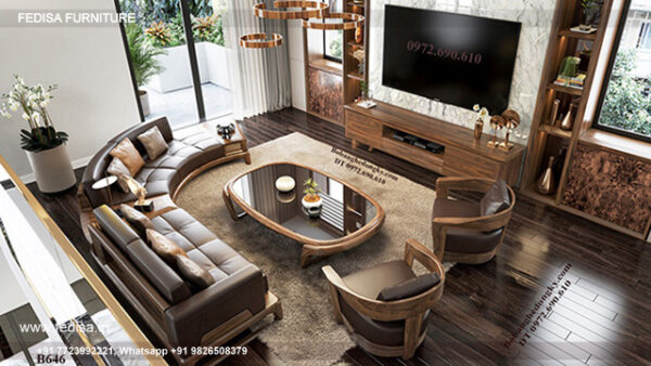 Wooden Sofa Set Wooden U Corner Sofa No-14795 22 Seater Wooden Sofa Set