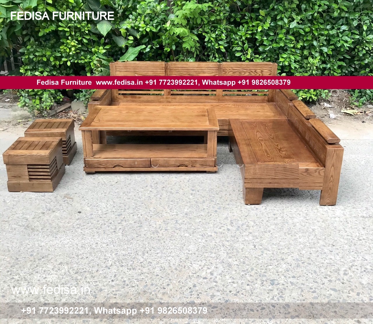 Wooden Sofa Set Wooden Bamboo Sofa Set Amazon No-14804 Latest Wooden Sofa