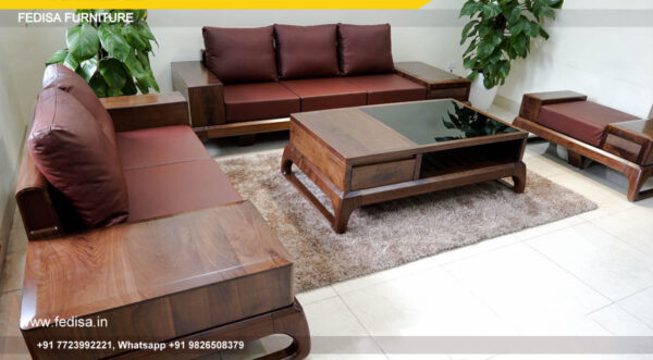 Wooden Sofa Set Wooden Sofa And Footstool Set No-14872 Royal Wooden Sofa Set