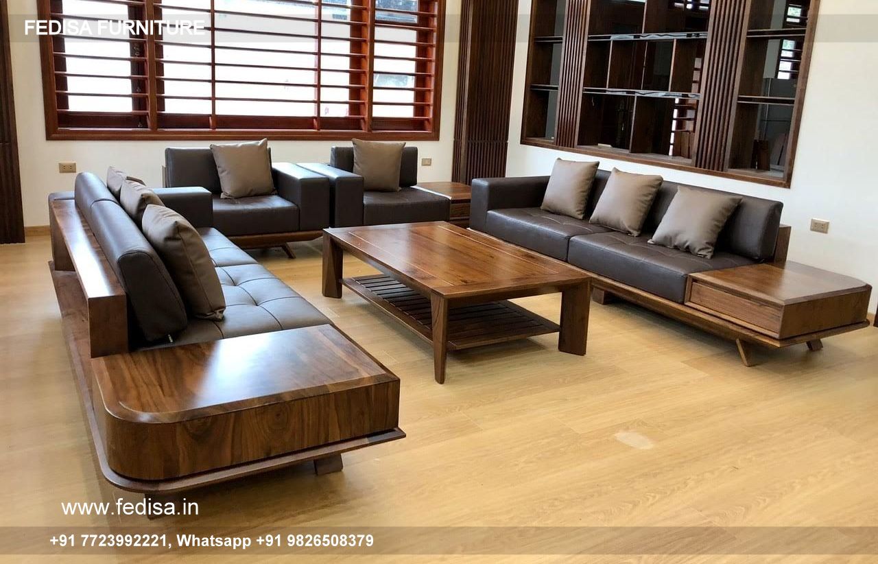 Wooden Sofa Set Wooden Sofa Set Bed Price No-14875 Cushion For Wooden Sofa Set